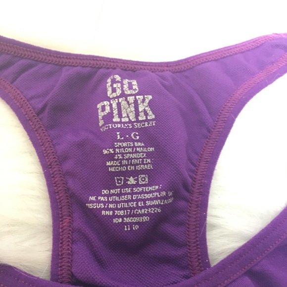 Victoria’s Secret Unlined Soft Cup Sports Bra L - Picture 4 of 5